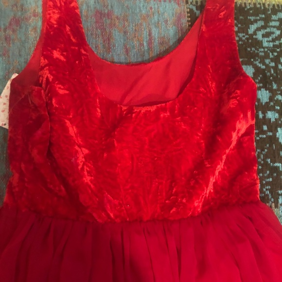 FreePeople dress velvet sheer - Picture 4 of 8